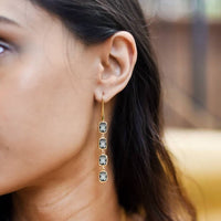 Adriana Pappas - Women's Chic & Sleek Drop Earrings