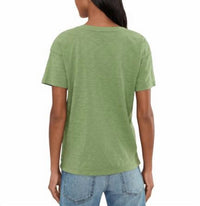 Mododoc - Short Sleeve Boxy V-neck Tee