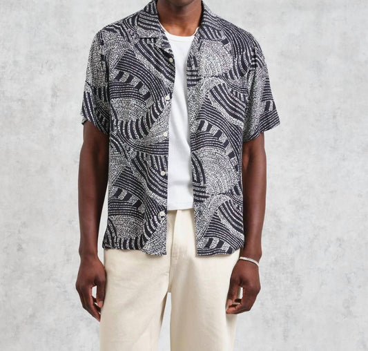 Wax London - Didcot Short Sleeve Shirt