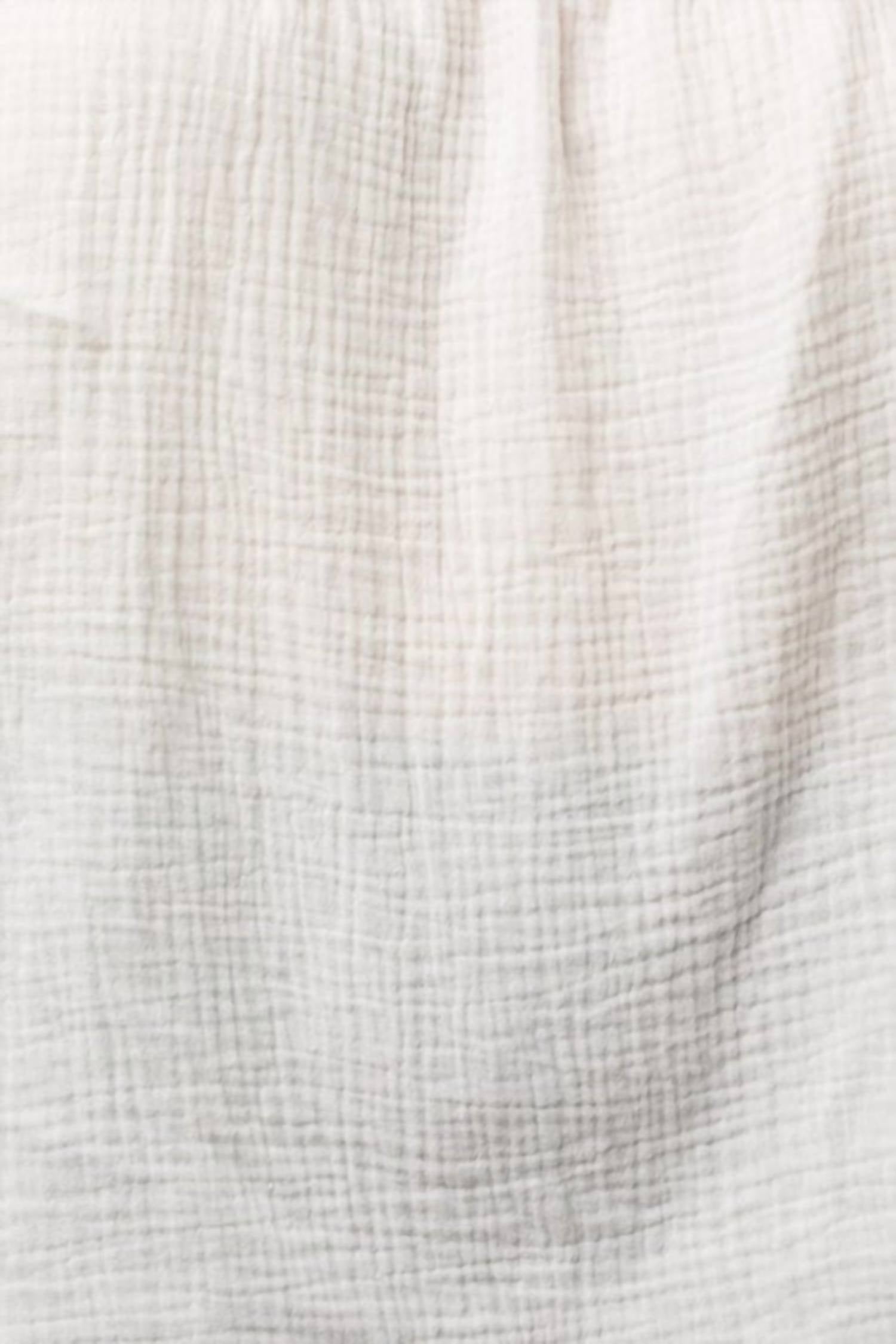 Plus Sleeveless Back Smocking Band Top