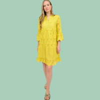 Uncle Frank - Eyelet Tiered Dress