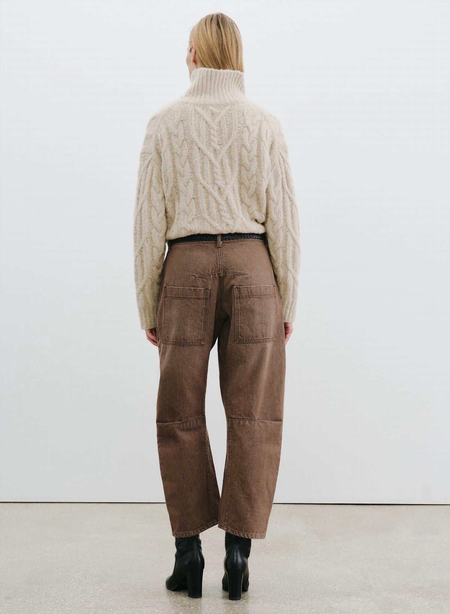 Nili Lotan - Shon Barrel Leg Jean