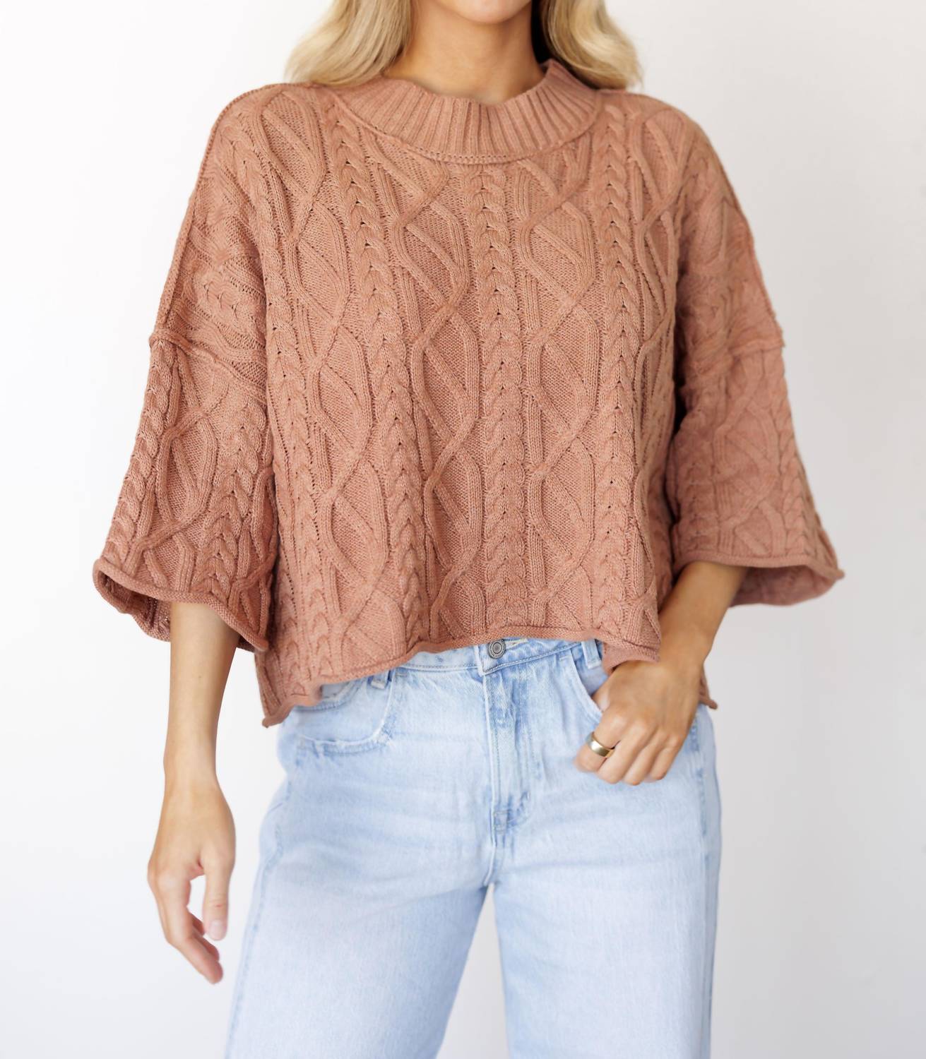 Tcec - Worth The Wait Crop Sweater