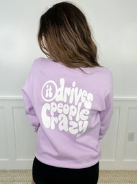 Southern Bliss - Be Happy Long Sleeve Crewneck Sweatshirt