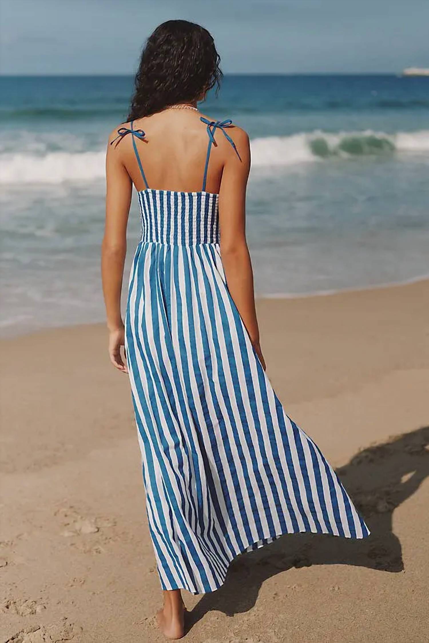 Beach Riot - Levie Stripe Maxi Dress
