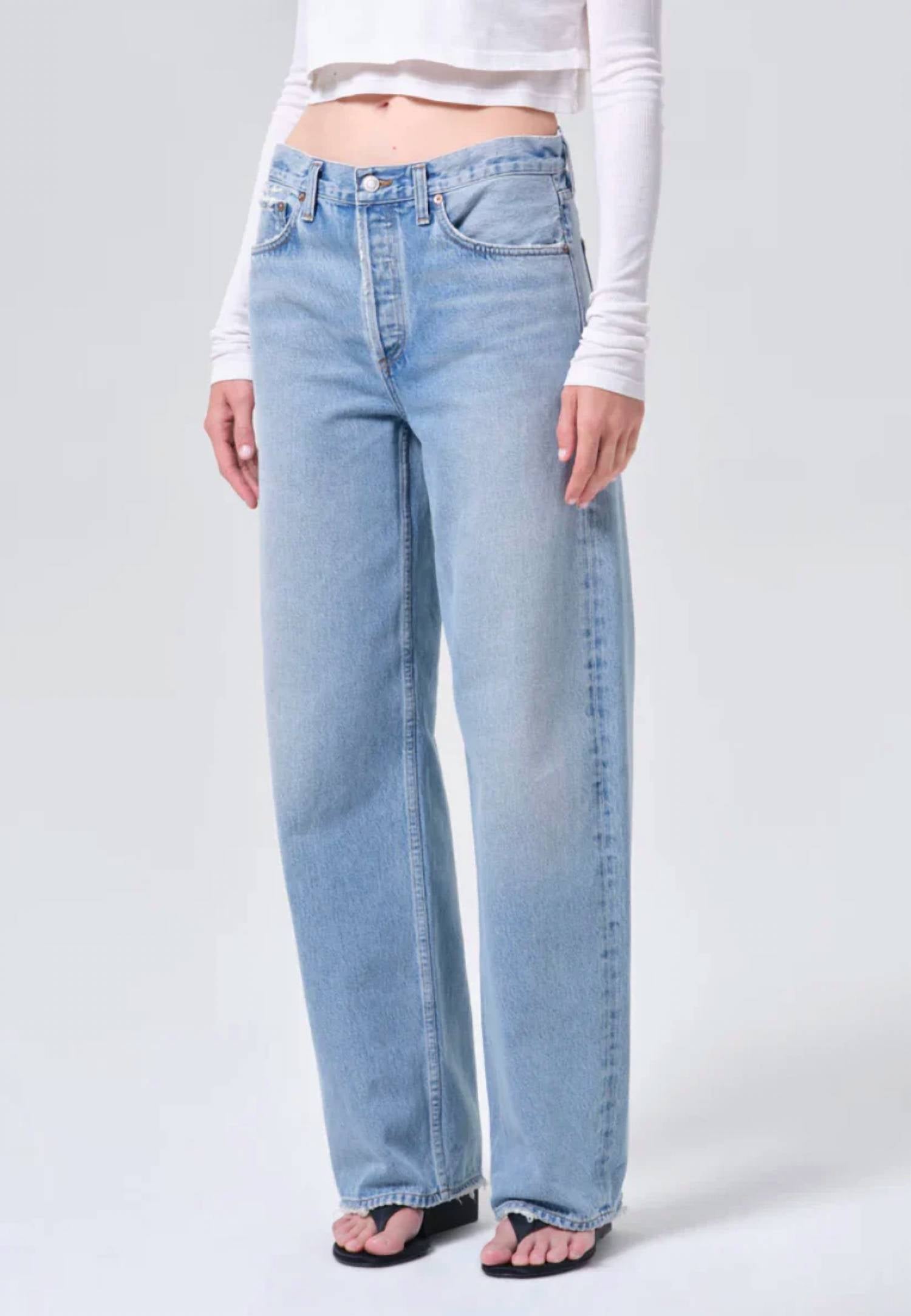 Agolde - Arc Wide-leg Jeans