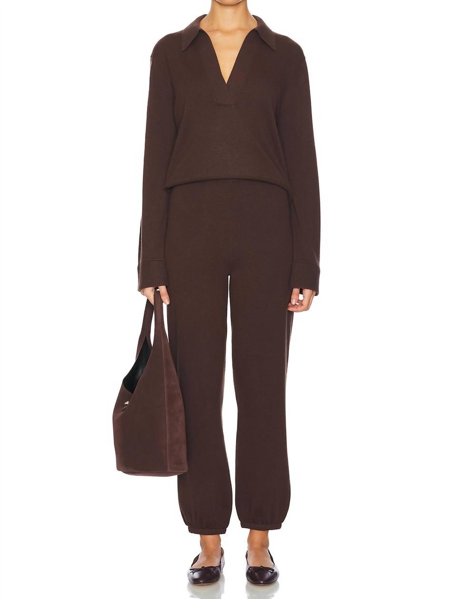 Jonathan Simkhai - High-Rise Elastic Cuffs Joggers