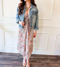 Fore - Spring Romance Midi Dress