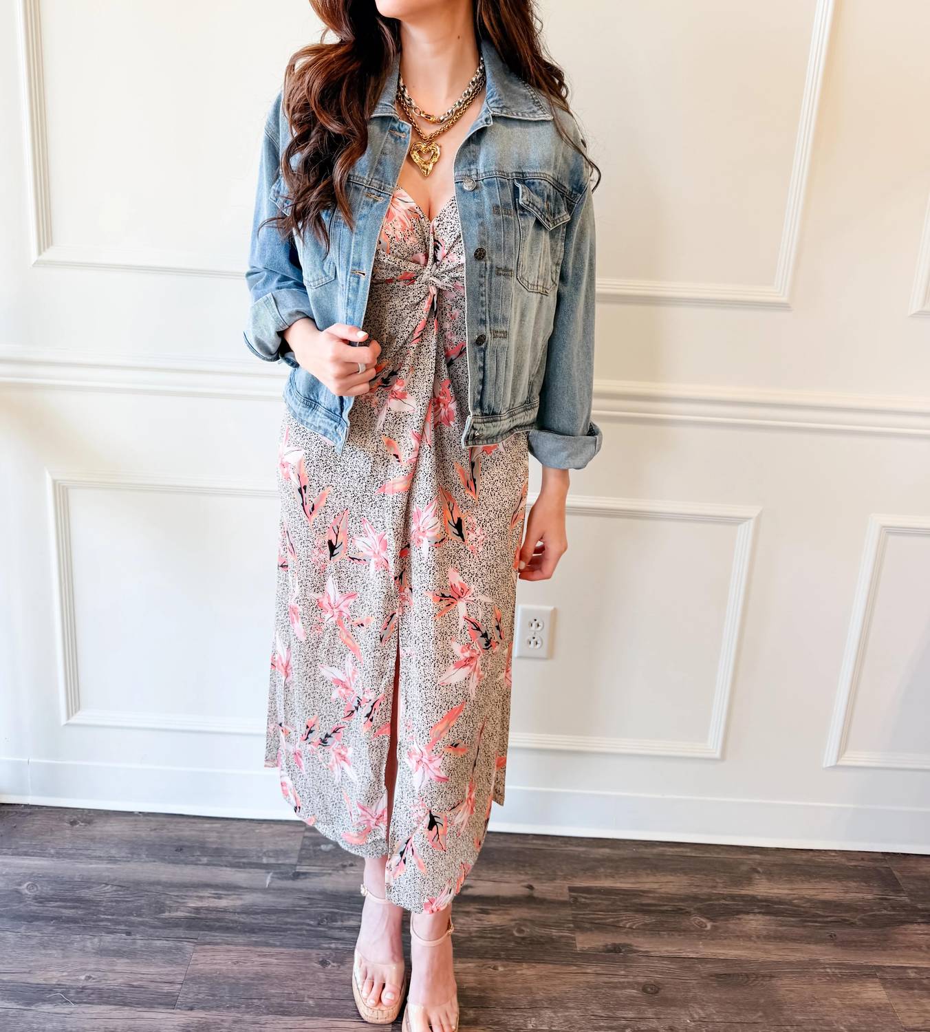 Fore - Spring Romance Midi Dress