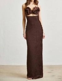 Blithe Millie Dress in brown - women's dress