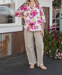 Fate - Dean Floral Blouse