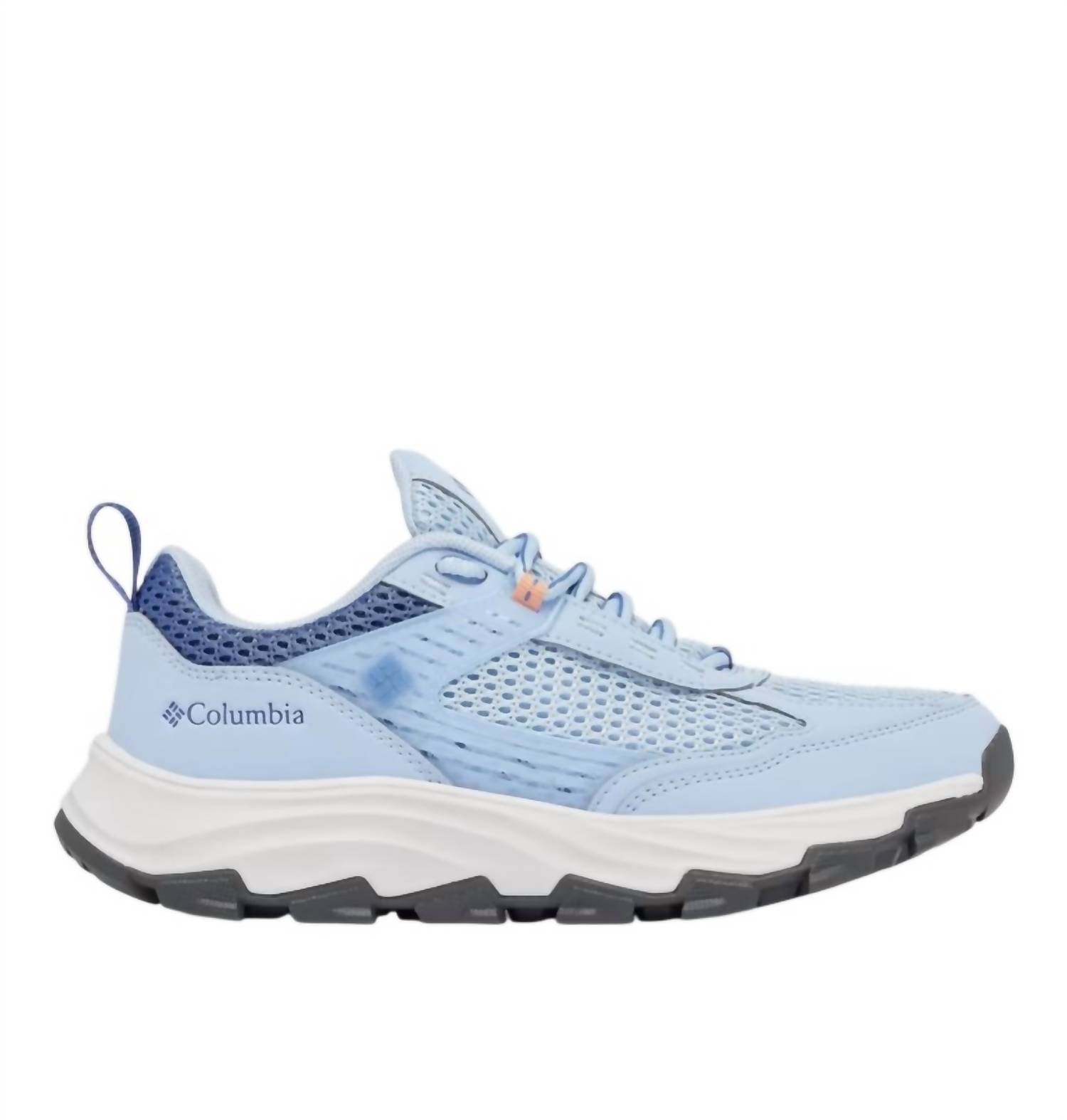 Columbia Women's Trail Grotto Fs Hiking Shoes in blue - women's sneaker - detail view