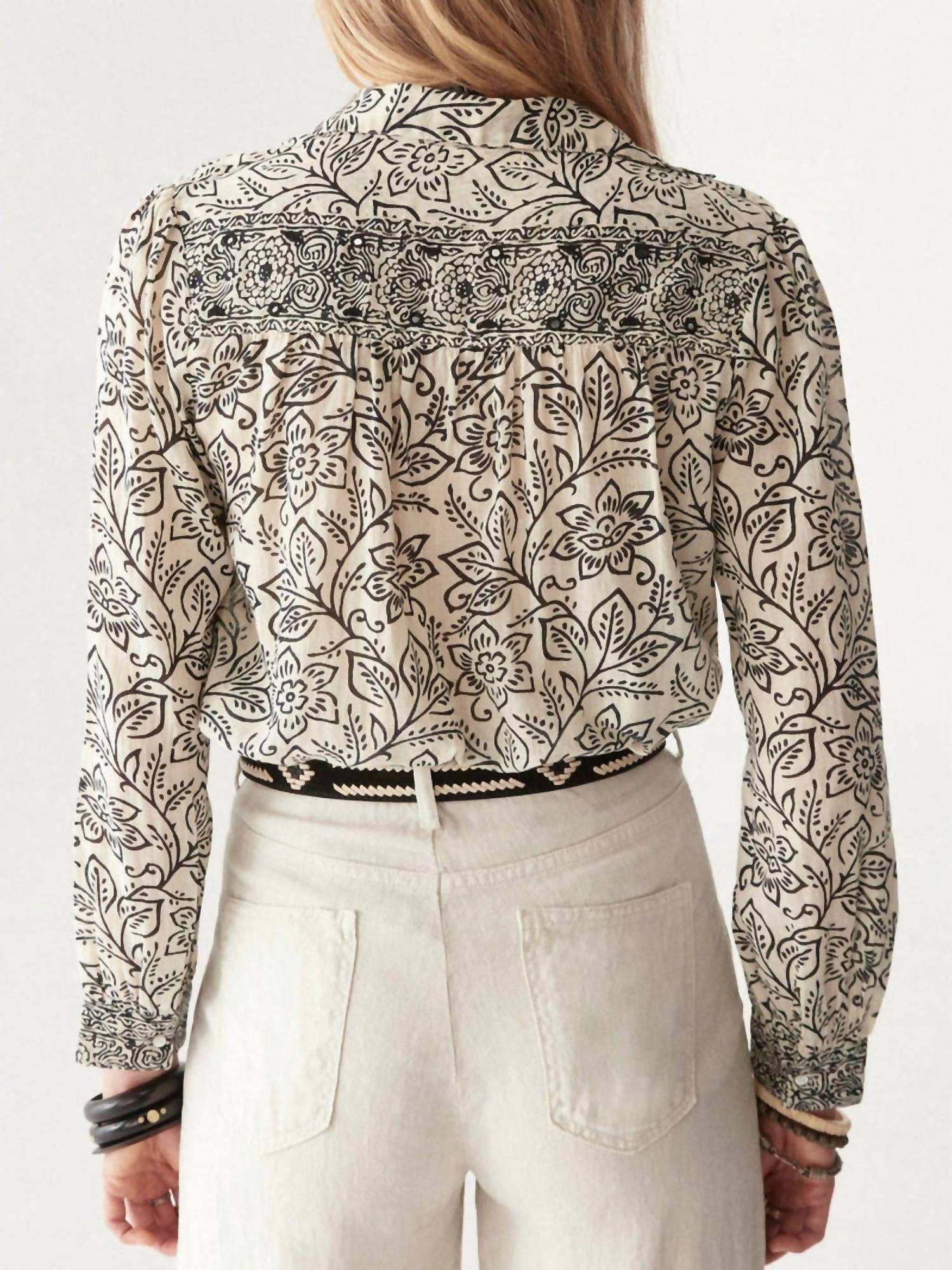 Maison Hotel - Dylan Long Sleeve Blouse