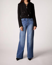 Blue Revival - Fireside Cropped Blazer