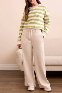 Tribal - Poet Pull-on Pant With Pockets And Drawcord