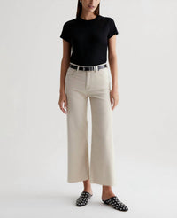 AG Jeans Ena Crew T-shirt in true black - women's t-shirt
