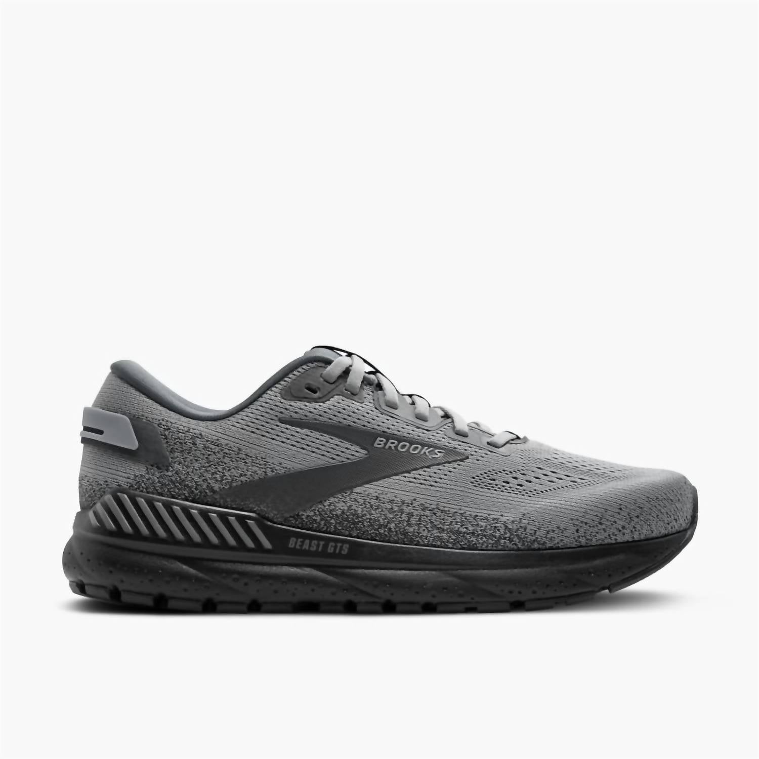 BROOKS Men's Beast Gts 24 Shoe in primer grey ebony 1 - men's sneaker