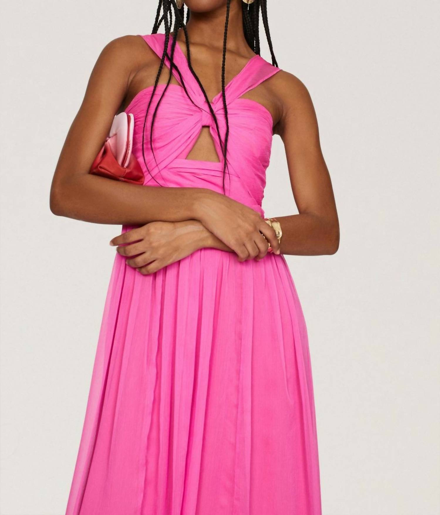 Adam Lippes - Knot Front Maxi Long Gown Dress