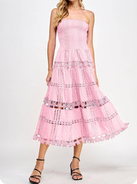 Strut & Bolt - Lena Eyelet Midi Dress