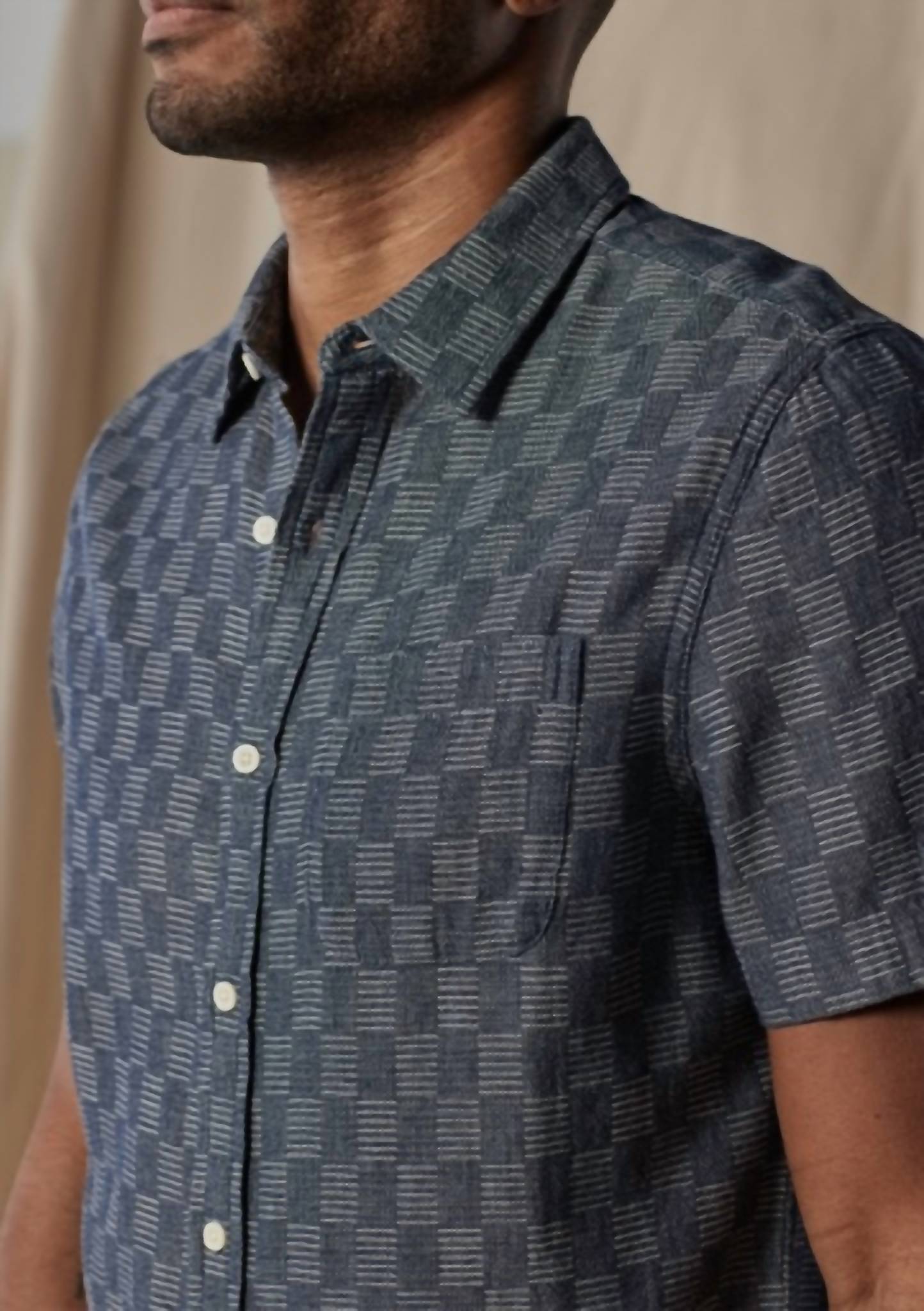 The Normal Brand - Freshwater Short Sleeve Button Up Shirt