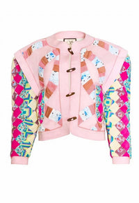 Hunter Bell - Atlas Cropped Long Sleeve Jacket
