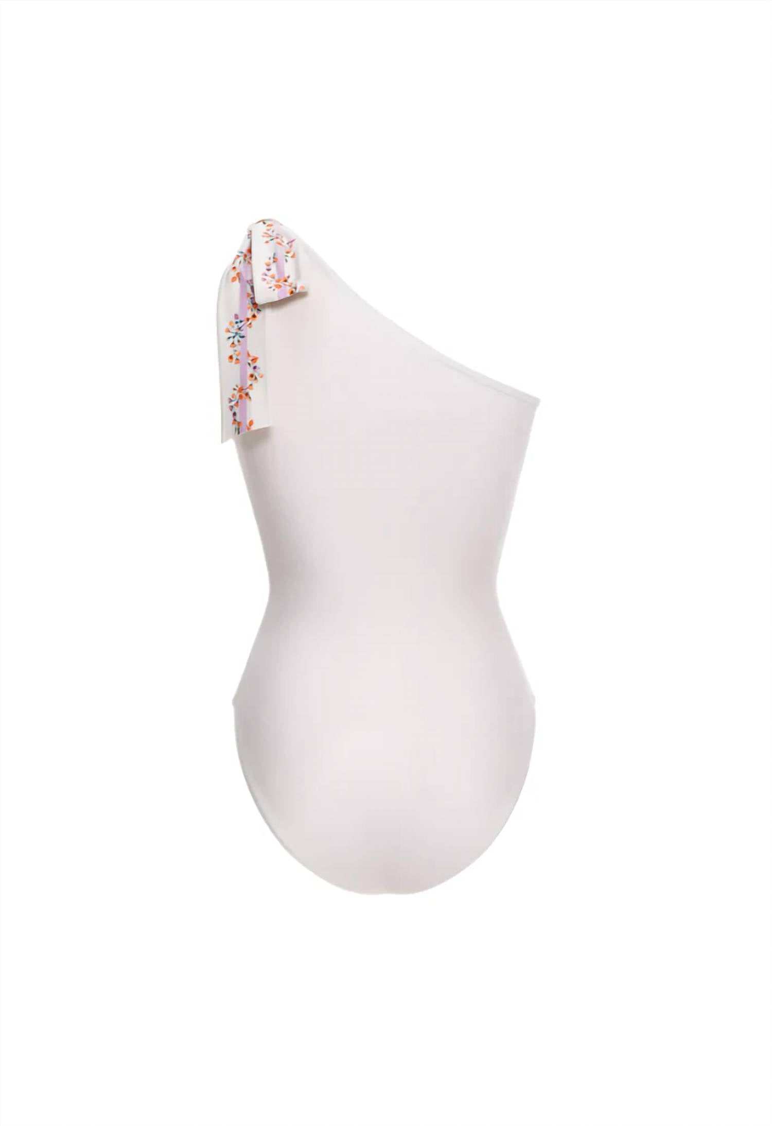 Agua By Agua Bendita - One-shoulder One-piece Swimsuit