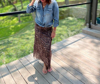 Save The Faith - Reversible Maxi Skirt