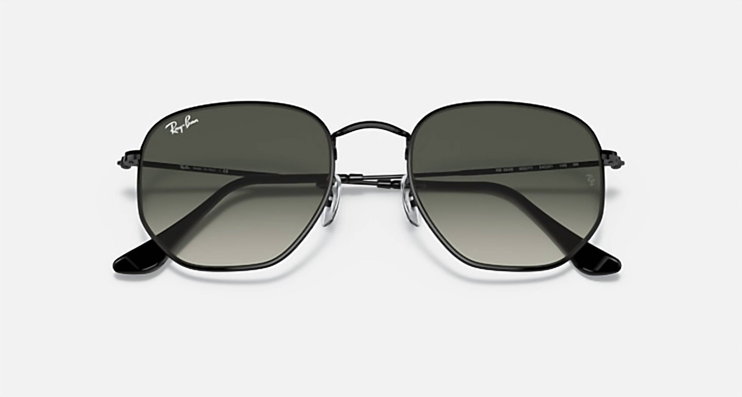 Ray Ban - Hexagonal Medium Non Polarized Sunglasses Rb3548 002/71