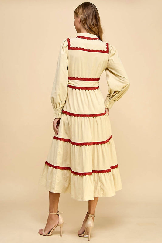 Tcec - Corduroy Midi Dress