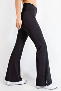 Rae Mode - Crossover Waist Flared Leggings