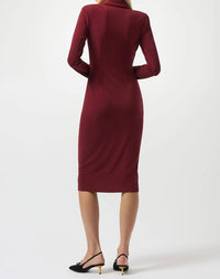 Joseph Ribkoff - Faux Wrap Sheath Dress