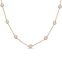Diana M Jewels - 1.00 Ct Lab Grown Diamond By The Yard Necklace