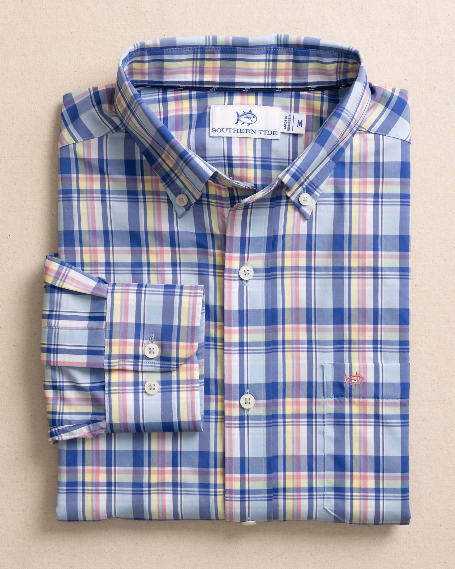 Southern Tide - Charlesfort Plaid Sposrtshirt