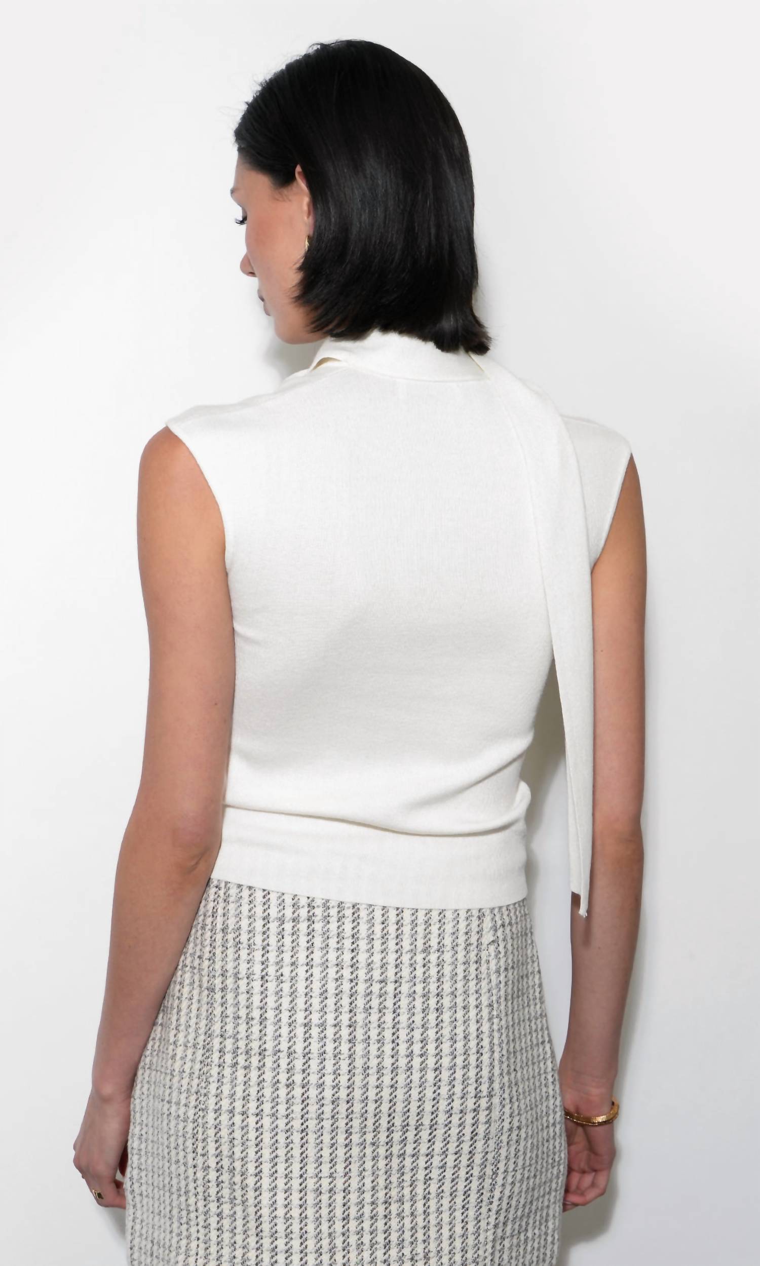 Greylin - Women's Hannah Scarf Knit Top