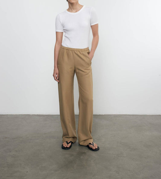 Enza Costa - POINTELLE ESSENTIAL SHORT SLEEVE TOP