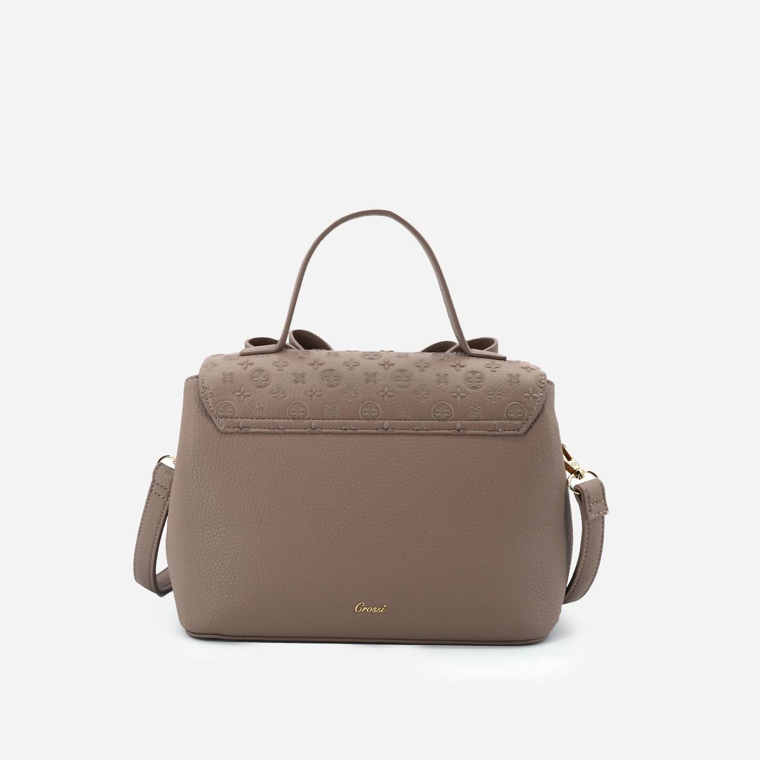 Like Dreams - Women's Crossi Bow Embossed Small Crossbody Bag