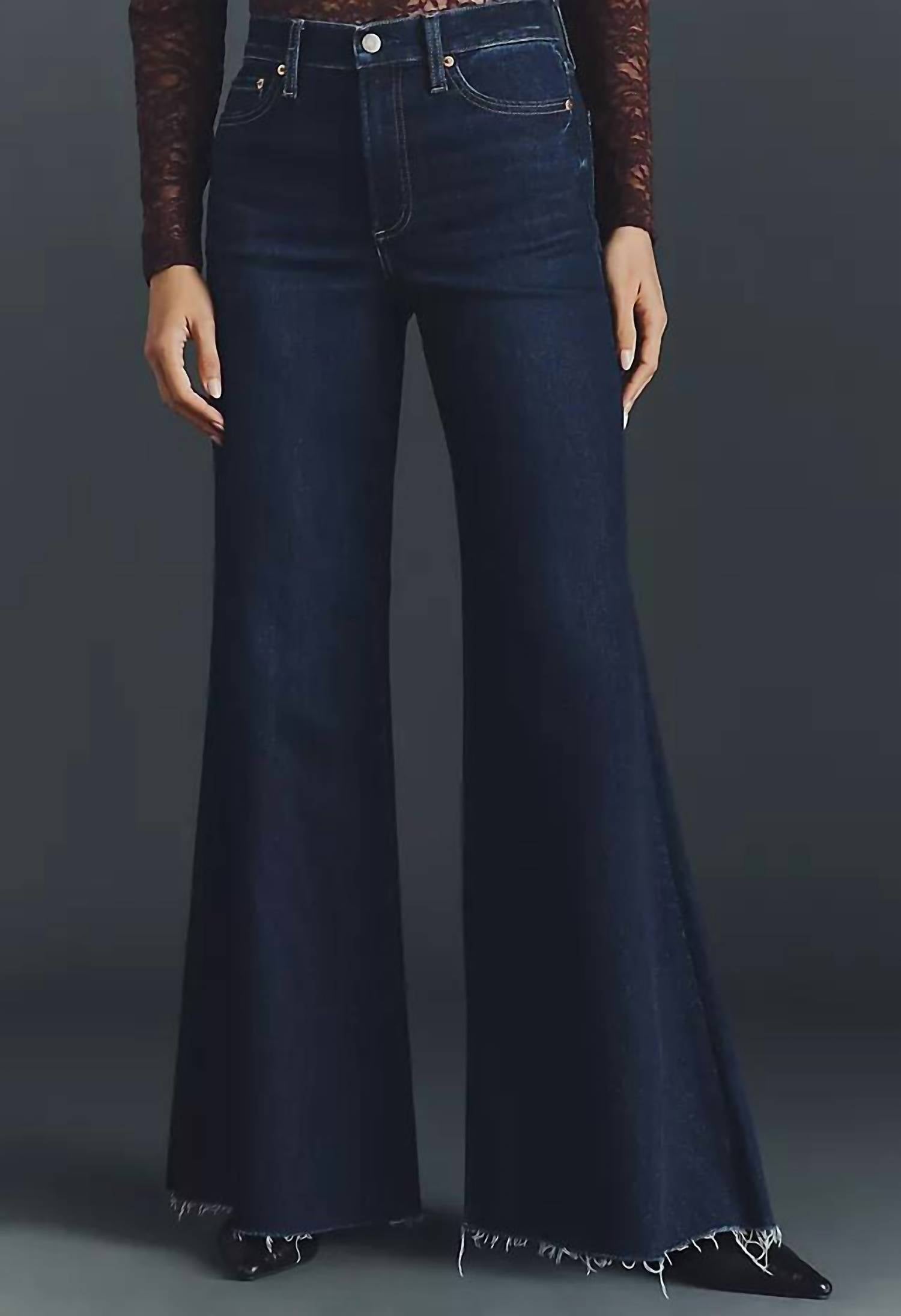Pistola - Izzy High Rise Super Wide Leg Jeans