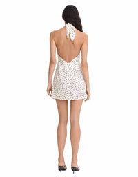 Matthew Bruch - Twist Deep V Mini Dress