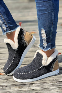 dear lover Ankle Boot Patchwork Slippers in multi - women's shoe