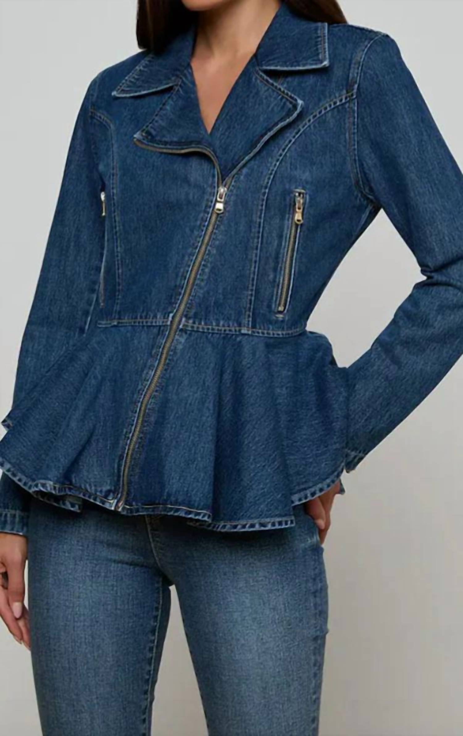 L'Agence - Moxie Peplum Jacket