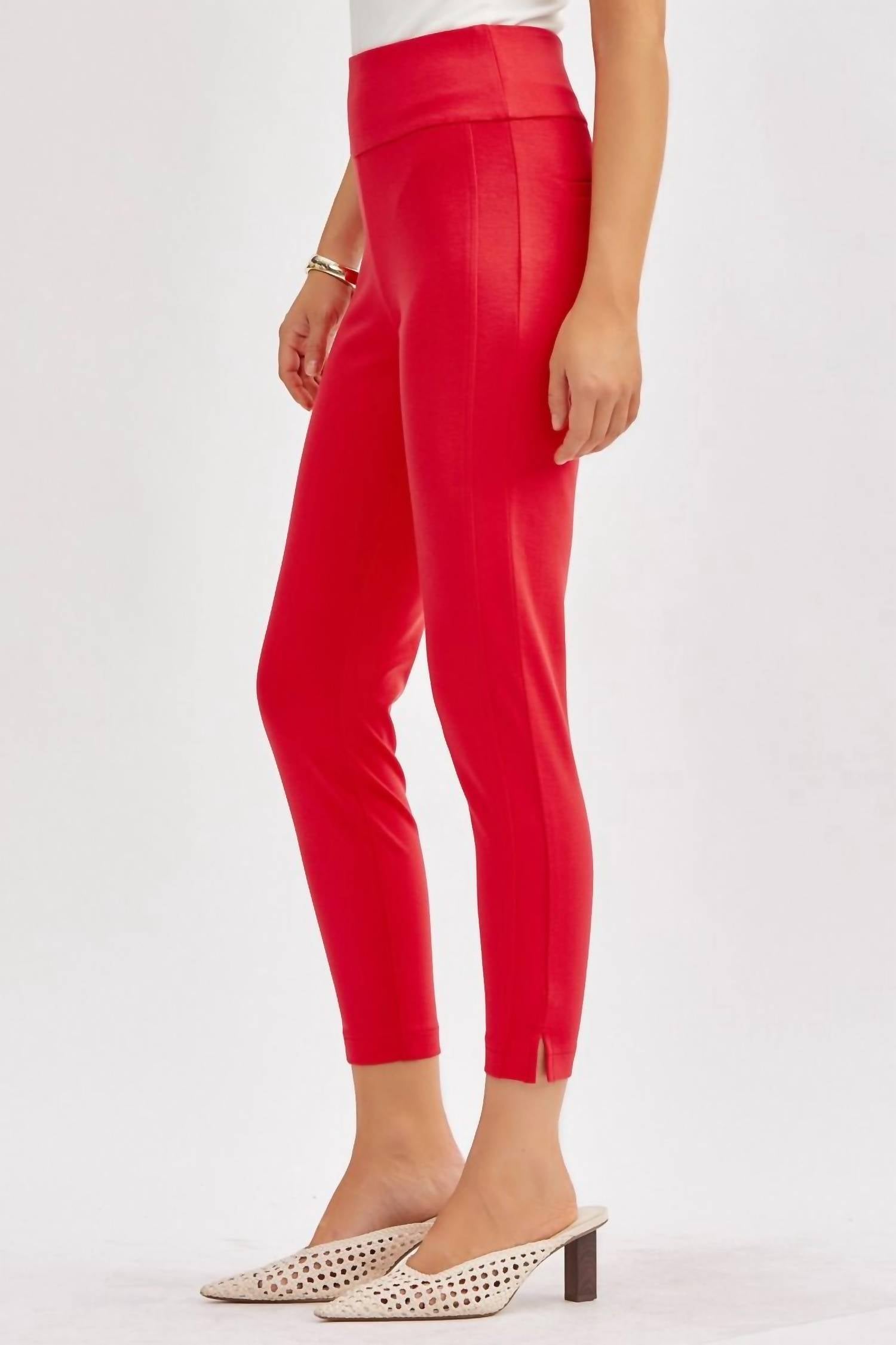 Dear Scarlett - High Waisted Skinny Capri Pants