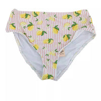 Unique Vintage - Stripe & Lemons Daphne Swim Bottom