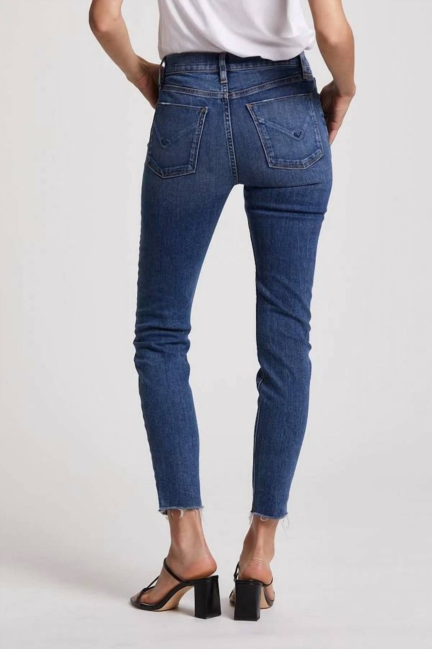 Hudson - Barbara High Rise Super Skinny Ankle Jean