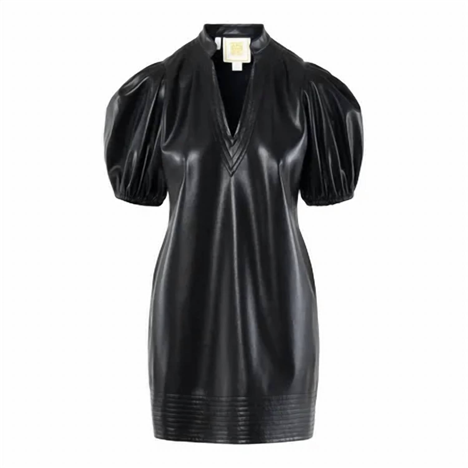Emily Mccarthy - Hampton Mini Vegan Leather Dress