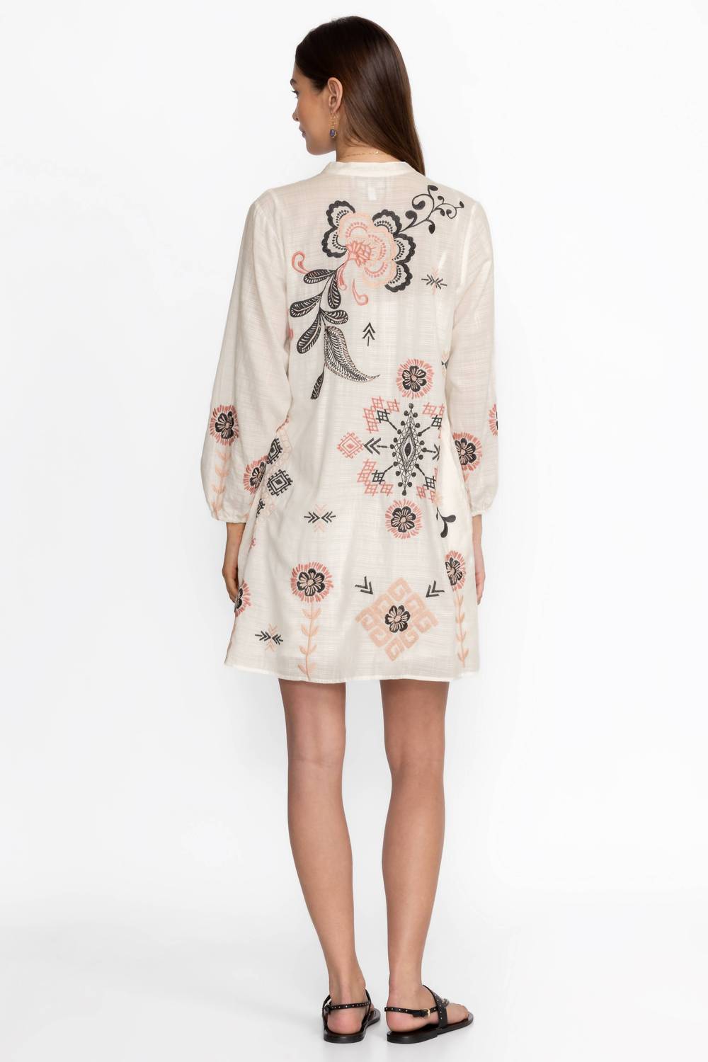 Johnny Was - BELLANIA BUTTON YOKE FIELD DRESS