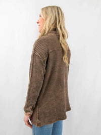 Zenana - Women's Acid Wash Shacket