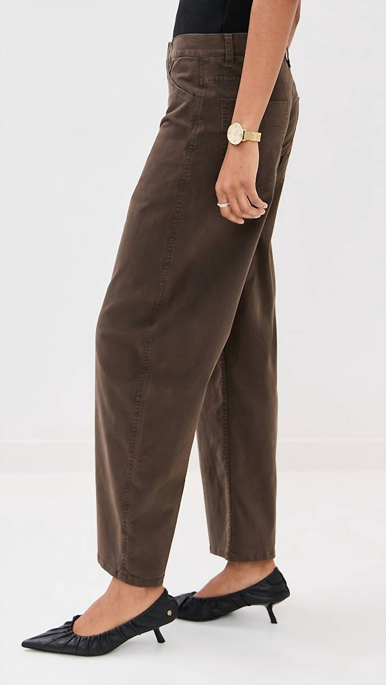 Nili Lotan - Tribeca Barrel Leg Pant