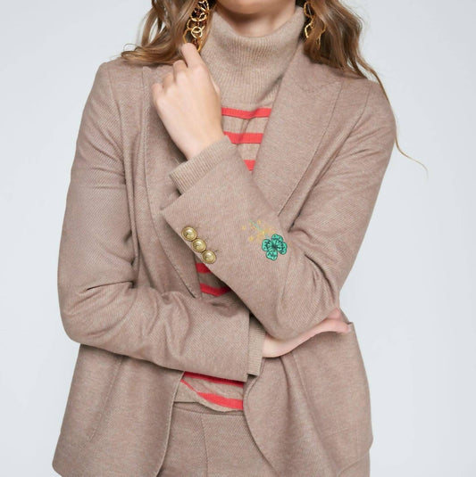 Vilagallo - Hillary Embroidered Blazer