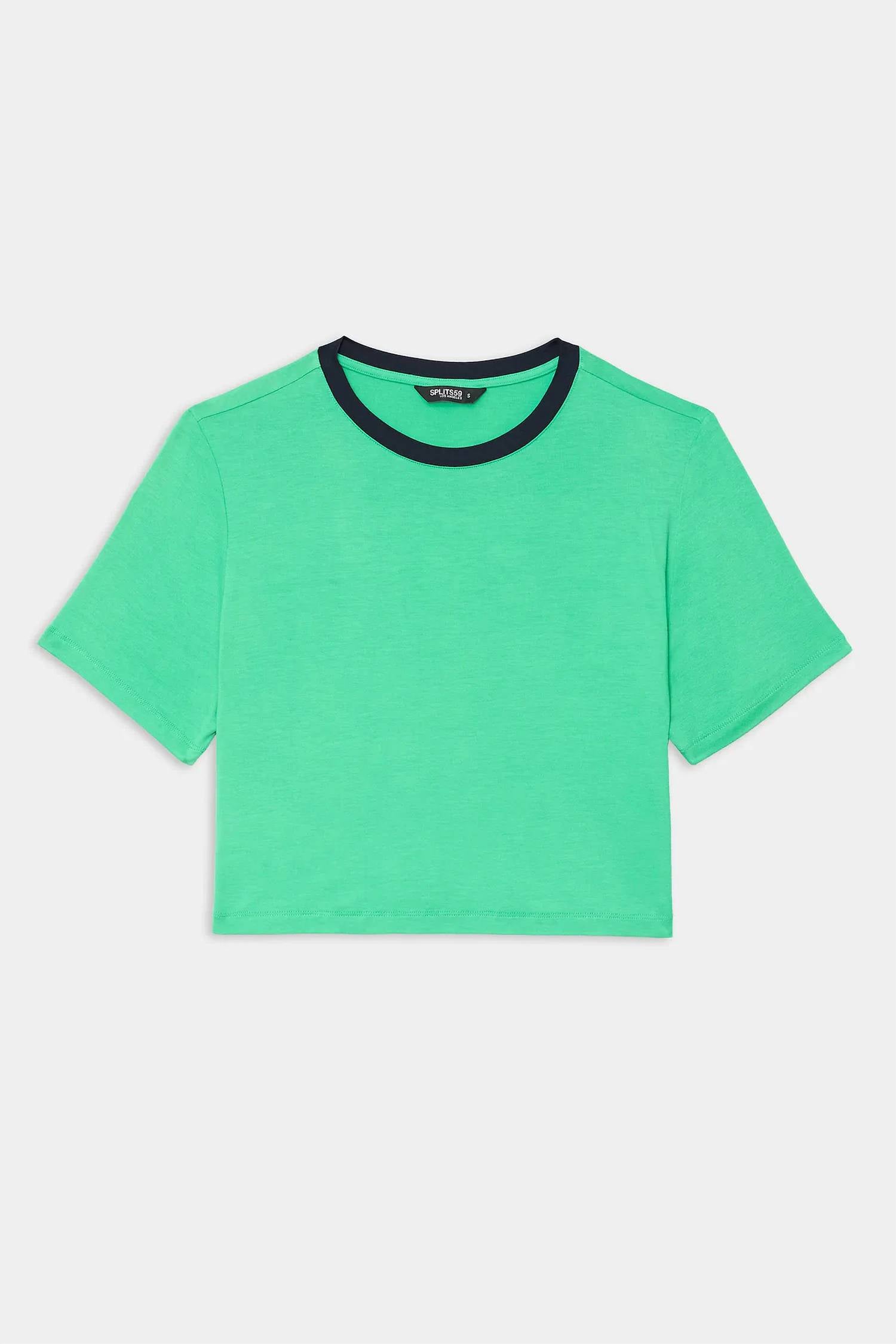 Splits59 - Djuna Crop Ringer Top