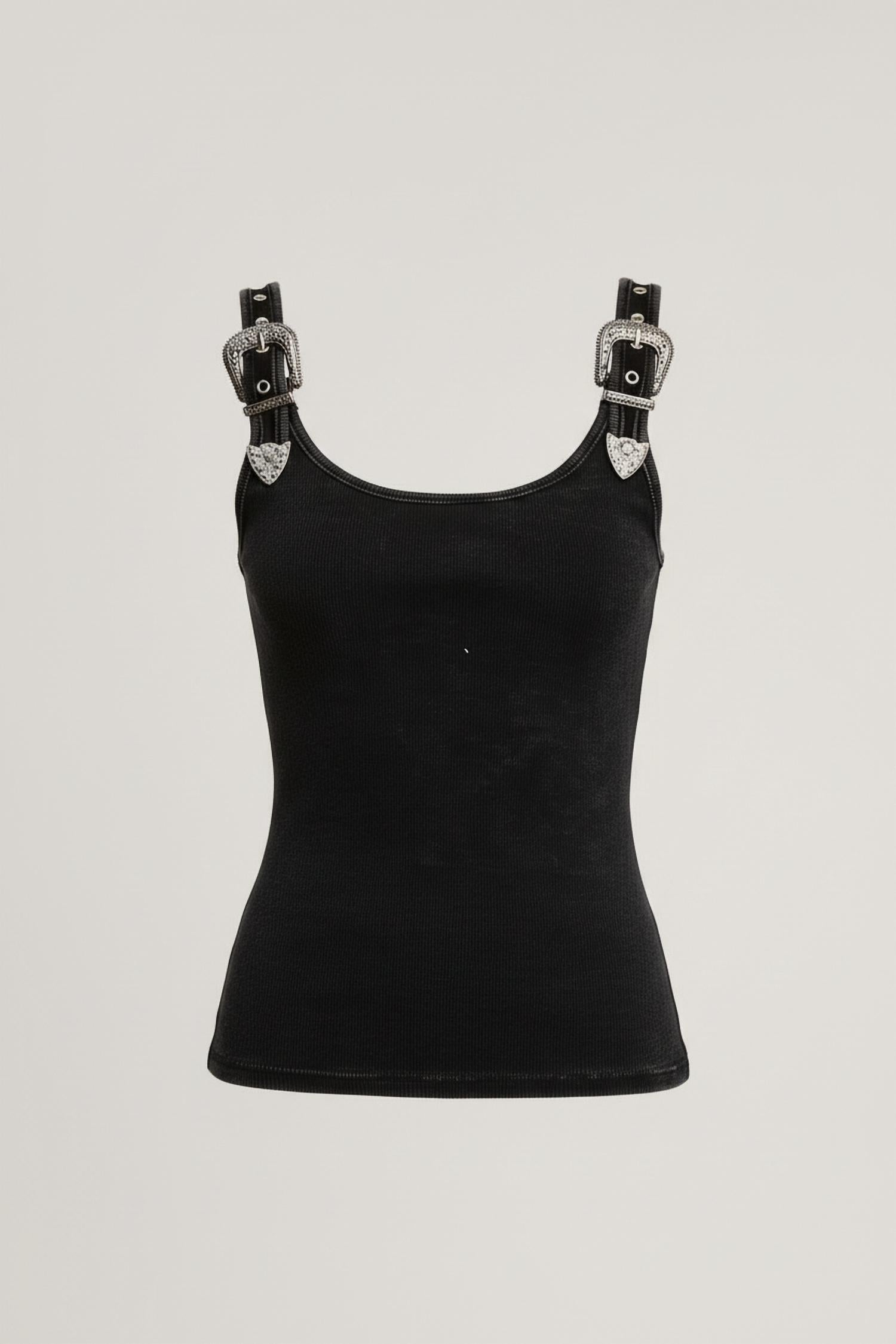 Mimosa - Western Belt Trim Tank Top